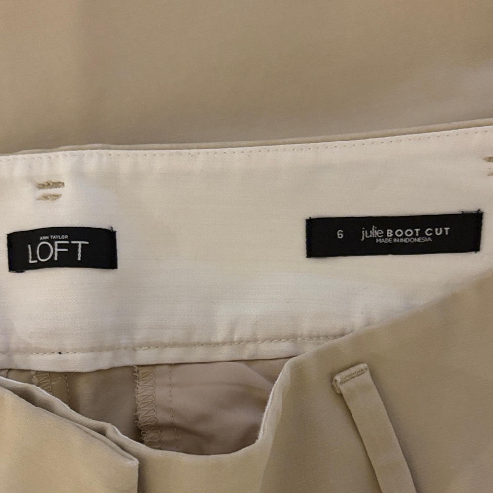 LOFT Tan Women's Pants - Picture 3 of 7